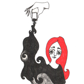 растекаться тушью