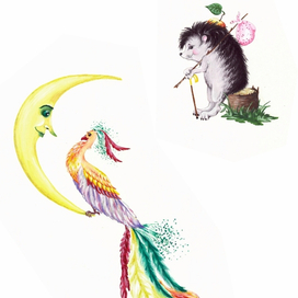 Рисунок цветной