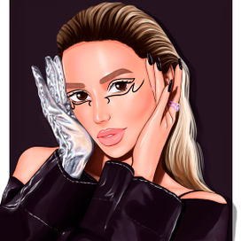 portrait in the author's style