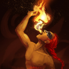 Огнеглотатель