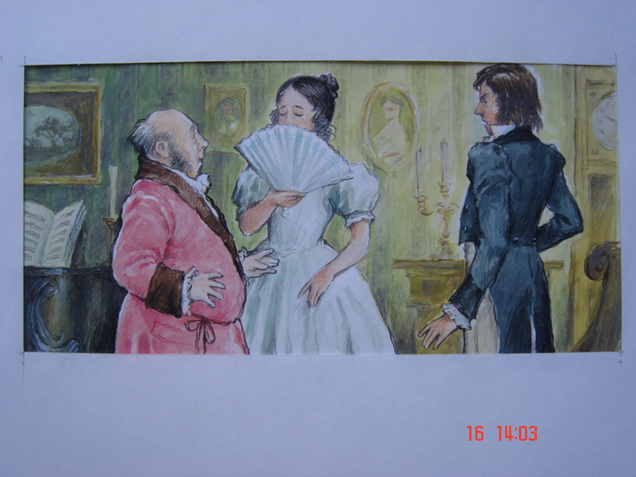 рисунок на обложку "Горе от ума"