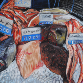 Цена на рыбу в Курсоль-сюр-мер. 