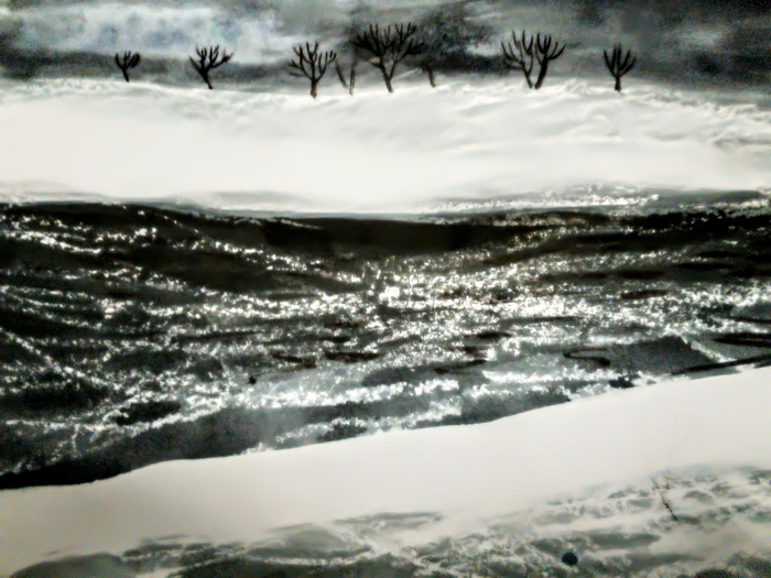 чёрная река