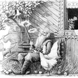 Сказка о Колобке. Предвкушение деда.