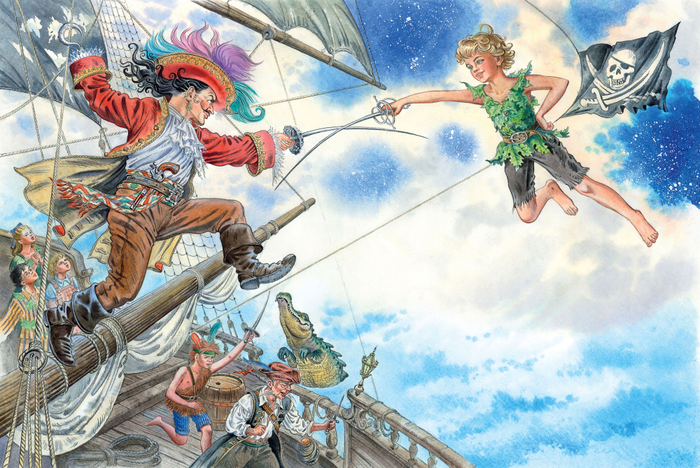 Питер Пэн и Капитан Крюк