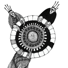 Иллюстрация к сборнику переводов С.Я. Маршака