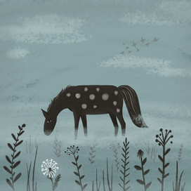 Утренняя лошадка