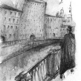 Иллюстрация к роману "Преступление и наказание"