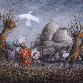 А не превратиться ли нам  в аистов?