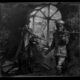 "Отстреливающиеся" из серии Белое Рыбинское восстание