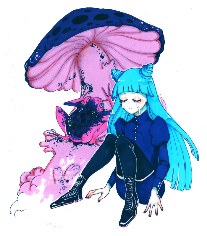 Грибная девочка