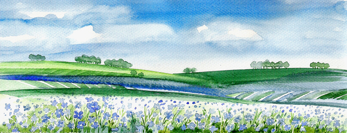 "Нежный лён" день