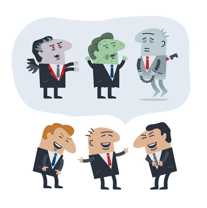 Персонажи, хэллоуин