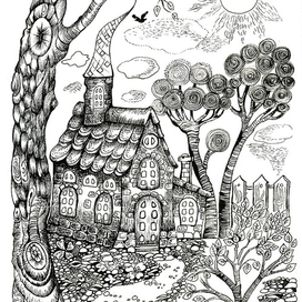 Домик в лесу