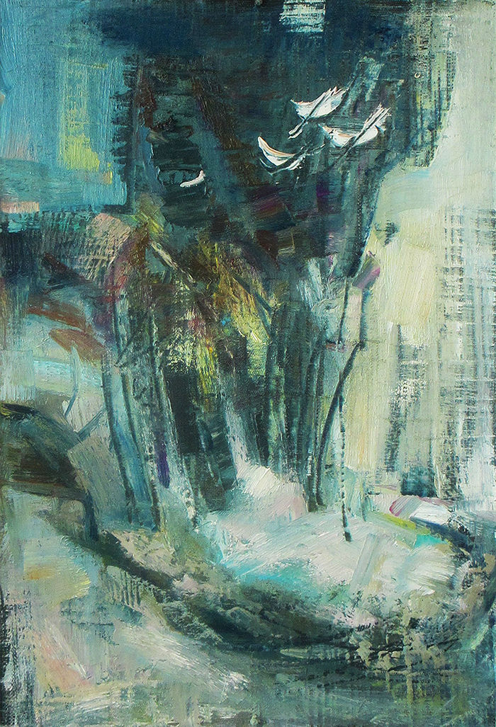 пейзаж с гнёздами