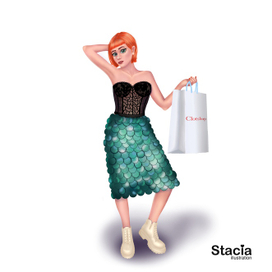 Персонаж для магазина одежды