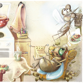 Раз звонил комар подруге...