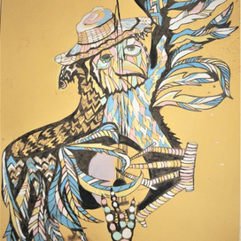 птица-музыкант