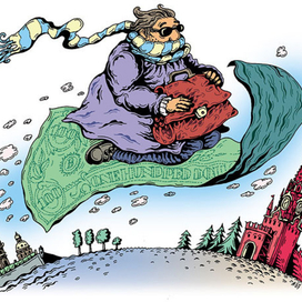 иллюстрация в журнал TimeOut