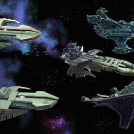 Скетчи звездолётов