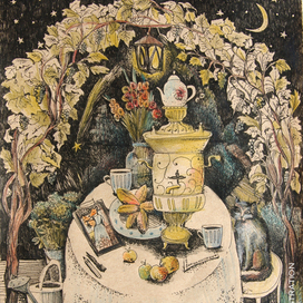 Дачный вечер