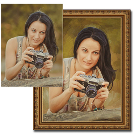 цифровой портрет