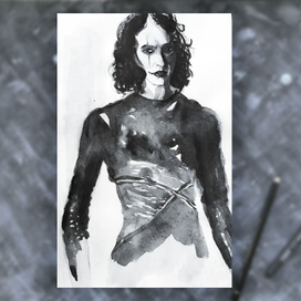 Черно белые иллюстрации