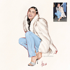 Fashion иллюстрация