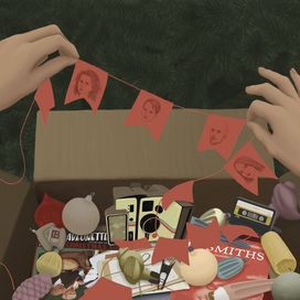 новогодняя коробка