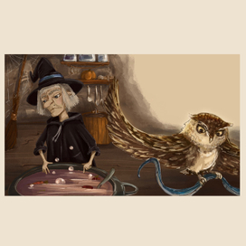 Волшебник Изумрудного города. Гингема в пещере 