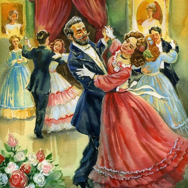 Маленькие женщины. Мег на балу