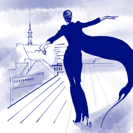 Инктобер 2021, день13. Roof