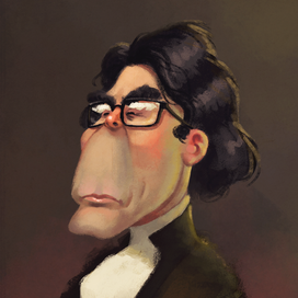 Стивен Кинг. Карикатура