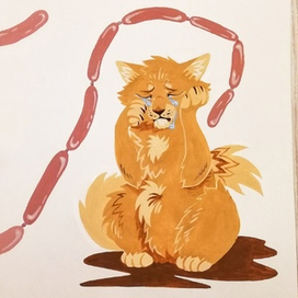 Плачет киска в коридоре (Б. Заходер)