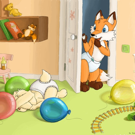 Спряталась