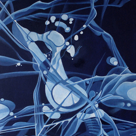 Лёд Байкала. Март