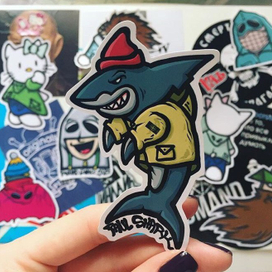 Shark stikers