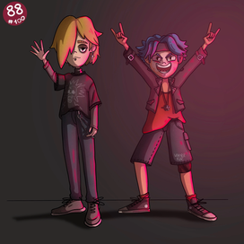 Рок персонажы