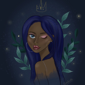 Синеволосая мадам