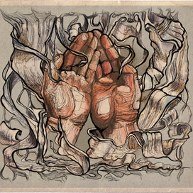 Иллюстрация на обложку музыкального диска