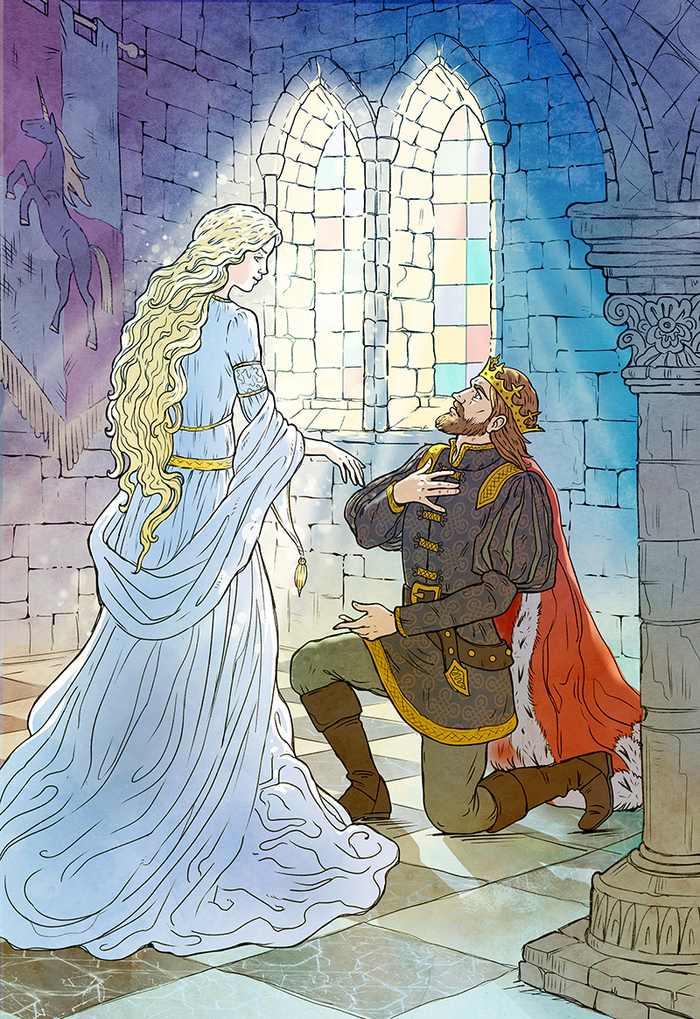 Король и Абелия