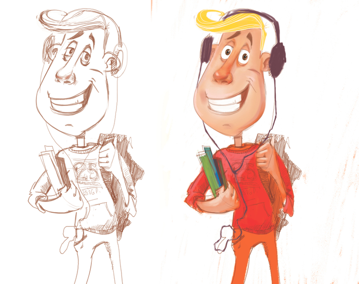 Студент \ быстрый скетч