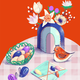 Пасхальный натюрморт