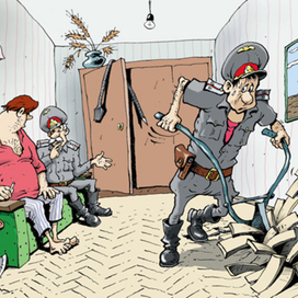 Ментовские байки. Обыск