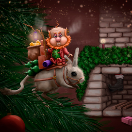 Гном Бухвин. Побег Санты.