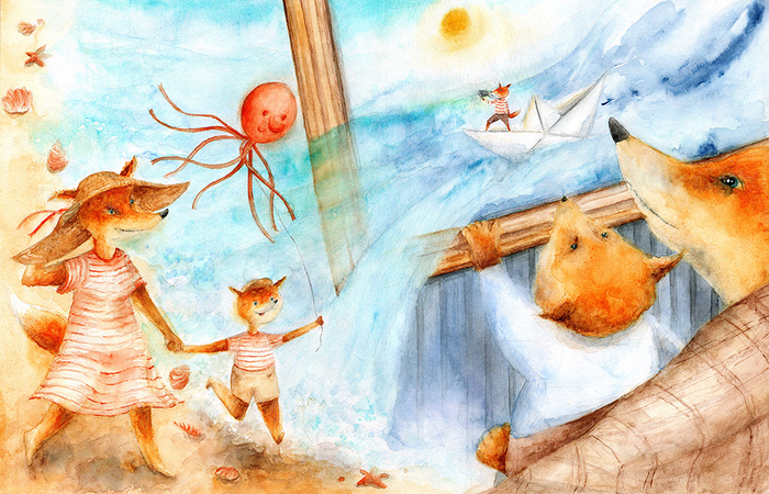 Ты слышишь, мама, как шумит прибой...Яна Мосеевская