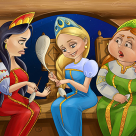 "три девицы под окном..."