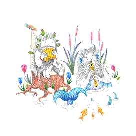 Леший и водяной