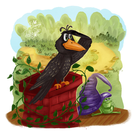 Сказка "Маленькая Баба-Яга"