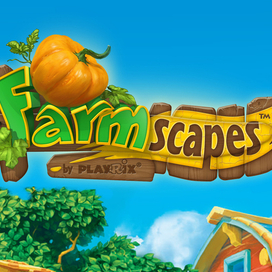 логотип для игры "Farmscapes"